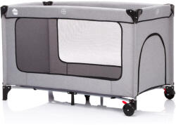  Fillikid utazóágy - Standard - kerekes melange szürke 4044-97 - vitalcafe