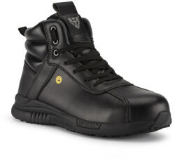 TOP Védőbakancs S3 ESD SRC mikrofiber felsőrész, EVA/gumi talp, fekete, 39 (TE_SPORTY_MID-39)