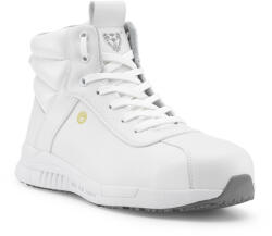 TOP Védőbakancs O2 ESD SRC mikrofiber felsőrész, EVA/gumi talp, fehér, 39 (TE_WH_SPORTY_MID_O2-39)