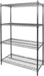 MMS Suport de sârmă MMS - 4 х 250 kg, 92 x 137 x 46 cm, crom (49581) Raft
