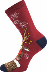 BOMA Șosete Boma multicolore (Rudy-red) M (177127)