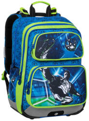 Bagmaster GEN 20 B iskolai hátizsák kék / zöld / fekete 17 L 191520 (191520)