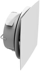 Lindab HV AIRY 125 elszívó és befúvó légszelep SQUA frontlappal