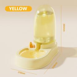 Nunbell AquaNest kisállat automata itató- 3, 8L - Sárga