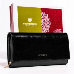 Peterson Női Bőr Pénztárca Ptn Pl-409-1506 Black - Fekete (55404921)