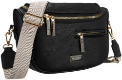  Peterson Női Oldaltáska -PTN MIS-04-3612 BLACK- Fekete- (5903051273612)