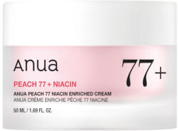 Anua - Peach 77 Niacin Enriched Cream - Hidratáló niacinamide krém - 50ml