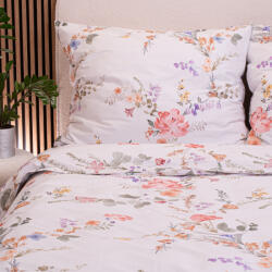 Takoy Pamut ágyneműhuzat-garnitúra 140x200 cm romantikus virágok Agi