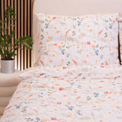 Takoy Pamut ágyneműhuzat-garnitúra 140x200 cm romantikus virágok Amy