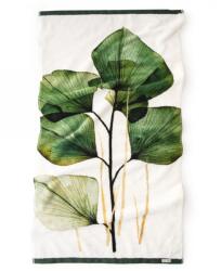Zwoltex ART DESIGN Extra vastag törölköző - Zöld levelek