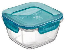 BormioliRocco Bormioli Rocco EVOLUTION-TÜRKIZ szögletes doboz 14x14x8cm 75cl (119893)