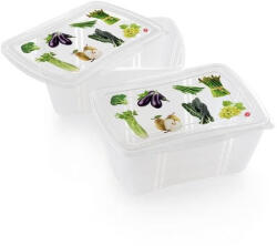 Snips FRESH PP doboz 23x27x10 cm 2 liter (2db-os) (169077)