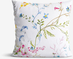 Goldea pamut párnahuzat - festett réti virágok 50 x 60 cm