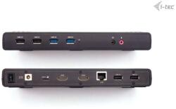 HP i-tec Univerzális Dokkoló - USB-C - Kettős HDMI (CADUALHDMIDOCKPD)