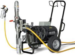 Wagner Pompa cu piston cu actionare hidraulica HeavyCoat 970 E Spraypack/400V, debit material 10 l/min, duza max. 0, 056", motor electric 5.5 kW (WA2332193-FSSP)