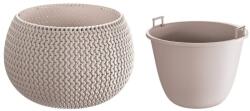 Kaspó SPLOFY TÁL 18CM MOKKA