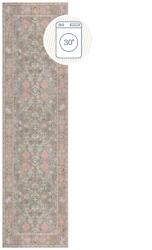 Flair Rugs Covor tip traversă verde deschis lavabil 60x230 cm Una Floral - Flair Rugs Covor