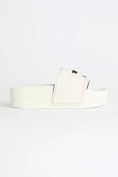 Karl Lagerfeld papucs KONDO MAXI fehér, női, platformos, KL80805A - fehér Női 39