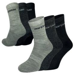 Northman Liner Merino 3-pack Șosete Mix 45-47 EU