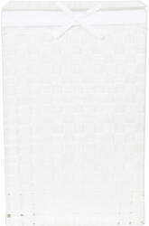 Compactor Бяла кошница за пране с капак Кошница за пране Linen, височина 60 cm - Compactor (RAN6893)