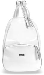  Zellia Női Hátizsák Td2101 Fehér-Ezüst - Lakk - Ezüst K (54986855)