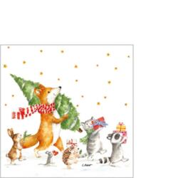 PPD Let's get it started papírszalvéta 25x25cm, 20db-os