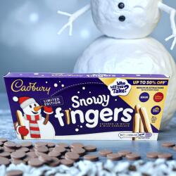 Cadbury Havas Csokirudak - Snowy Fingers 115g