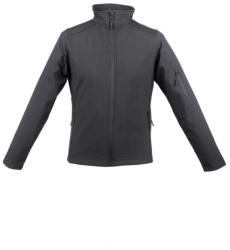 Legend Classics Női 3 rétegű ragasztott softshell dzseki Legend Classics LE801 Charcoal-L (le801ch-l)