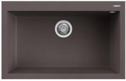 Elleci OUTLET - Mosogatótálca Quadra 130 K87 Cocoa (LKQ13087)