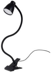 Izoxis LED Lumină de Birou cu Braț Flexibil și Clește în Culoarea Negru AT00019454 (AT00019454)