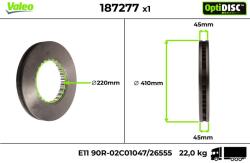VALEO Disc frana VALEO OptiDISC 187277 (187277)