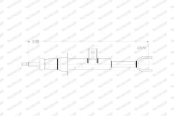 MONROE amortizor MONROE ORIGINAL (Gas Technology) G2579 (G2579)