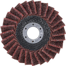 BGS technic Disc şlefuire evantai | Pâslă | Ø 115 mm | Granulaţie 120 (BGS 74473)