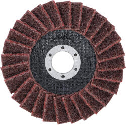 BGS technic Disc şlefuire evantai | Pâslă | Ø 125 mm | Granulaţie 120 (BGS 74474)