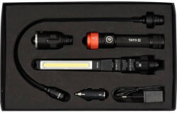 TOYA Lampă LED acumulator 3 în 1, 380 lm (YT-08521)