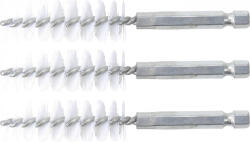 BGS technic Perii nylon | 16 mm | 6, 3 mm (1/4") | 3 piese (BGS 3078-16-N) - mistertools