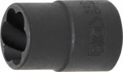 BGS technic Cap cheie tubulară profil spiral / Extractoare de șuruburi | 10 mm (3/8") | 14 mm (BGS 5274)