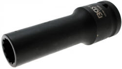 BGS technic Cheie tubulară de impact 12 colțuri, lungă | 20 mm (3/4") | 19 mm (BGS 5346)