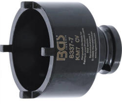 BGS technic Cheie tubulara cu 4 pini pentru piuliţe canelate KM7 (BGS 8337-7)