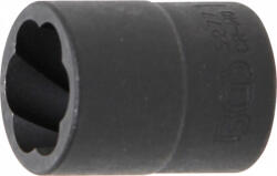 BGS technic Cap cheie tubulară profil spiral / Extractoare de șuruburi | 10 mm (3/8") | 17 mm (BGS 5277)