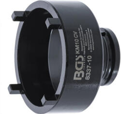 BGS technic Cheie tubulara cu 4 pini pentru piuliţe canelate KM10 (BGS 8337-10)