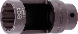 BGS technic Cheie tubulara decupata pentru sonda Lambda, 27 x 78 mm, 12 colturi, antrenare 12, 5mm(1/2") (BGS 1140-27)