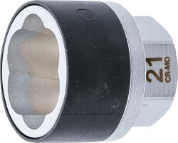 BGS technic Cap cheie tubulară profil spiral / Extractoare de șuruburi | Acţionare hexagon exterior 21 mm | 21 mm (BGS 7510-21)