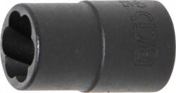 BGS technic Cap cheie tubulară profil spiral / Extractoare de șuruburi | 10 mm (3/8") | 12 mm (BGS 5272)