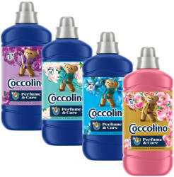 Coccolino Perfume & Care öblítő Válogatás 4x1, 275L (204 mosás) (Coccolino-cs-6)