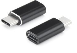 Lightning iPhone - Type-C OTG adapter fekete - graffistore