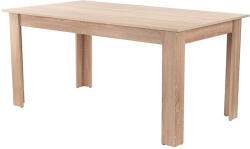  Yorki Standard étkezőasztal 160x90 cm sonoma tölgy - LYET160ST (LYET160ST)