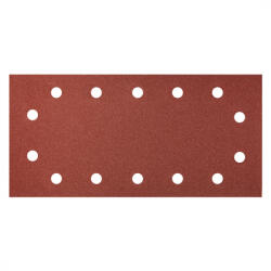GRAPHITE Hârtie de Șlefuit 5 bucăți, Sistem Velcro, 115x230mm, K180, cu găuri (55H725)