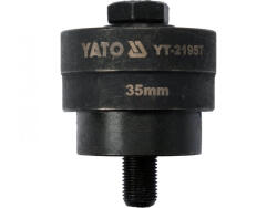 TOYA Burghiu tip coroană 35 mm pentru baterii, inox (YT-21957)
