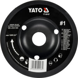 TOYA Disc răspăluit grosier #1 125 mm (YT-59167) Pila